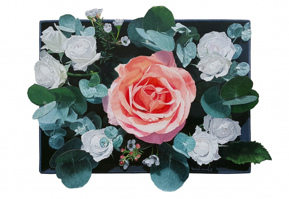 Flower Box 92.2x71.5cm Oil on canvas 2019