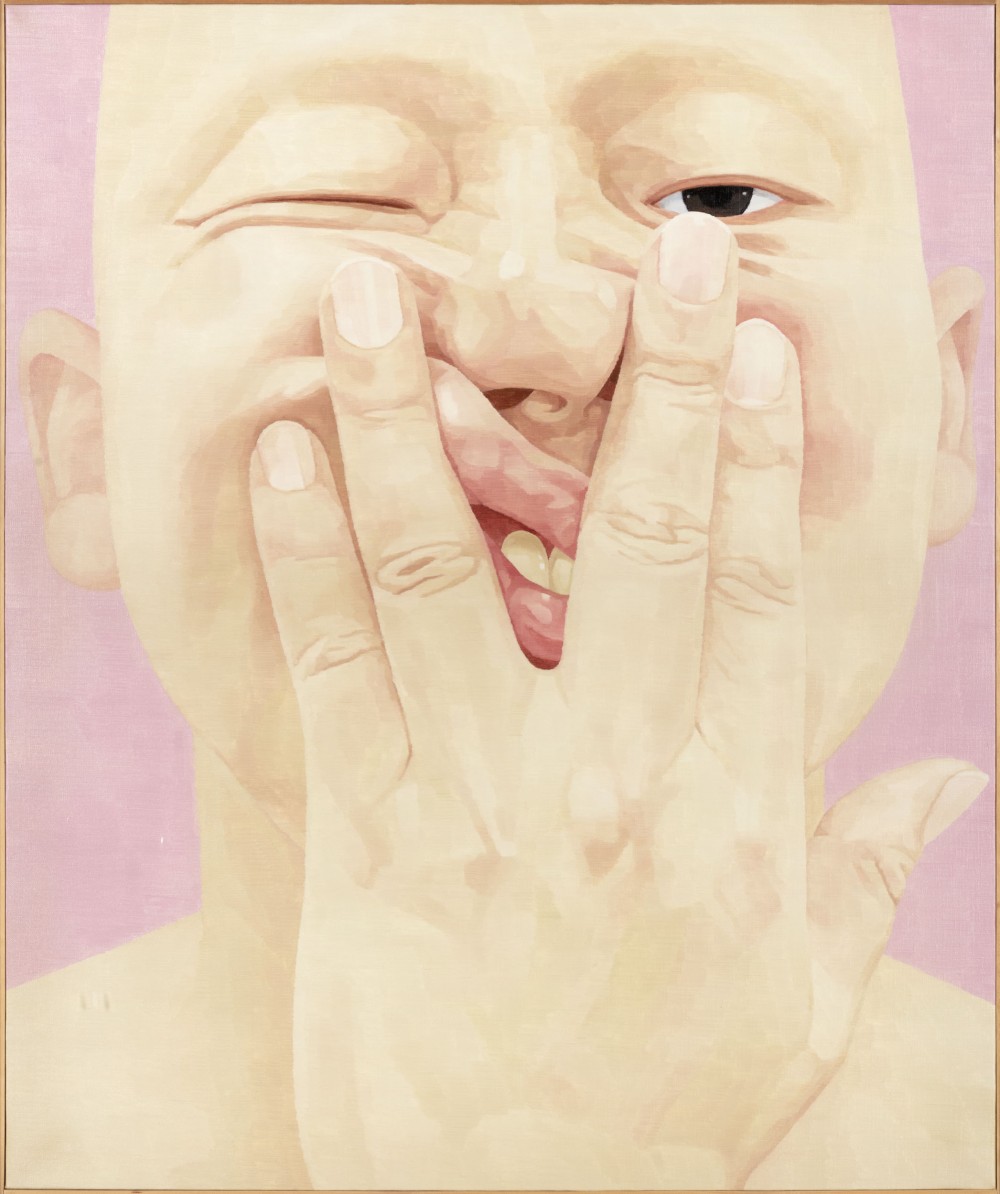 변웅필, 한 사람으로서의 자화상-55, 2008, 캔버스에 유채, 120 x 100cm